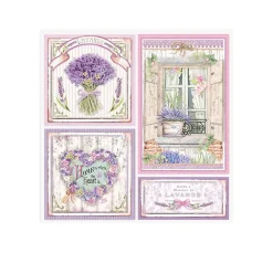 Stamperia Farb- & Motivblöcke|Scrapbooking>Scrapbook-Block "Provence"
