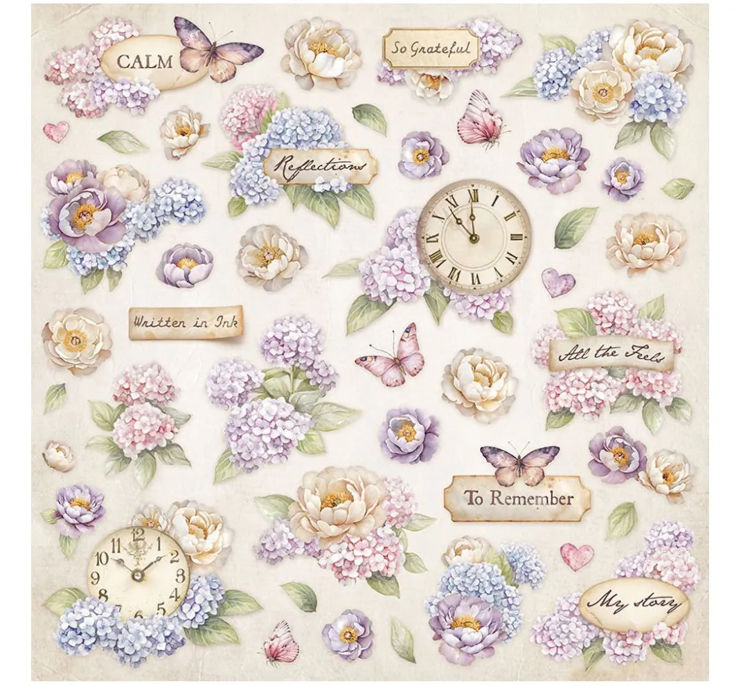 Stamperia Scrapbooking|Farb- & Motivblöcke>Scrapbook-Block "Quiet Days"