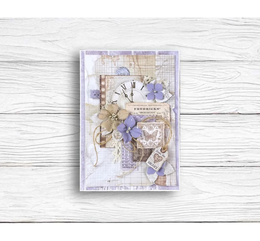 Stamperia Scrapbooking|Farb- & Motivblöcke>Scrapbook-Block "Quiet Days"