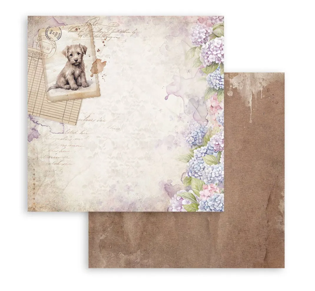 Stamperia Scrapbooking|Farb- & Motivblöcke>Scrapbook-Block "Quiet Days"