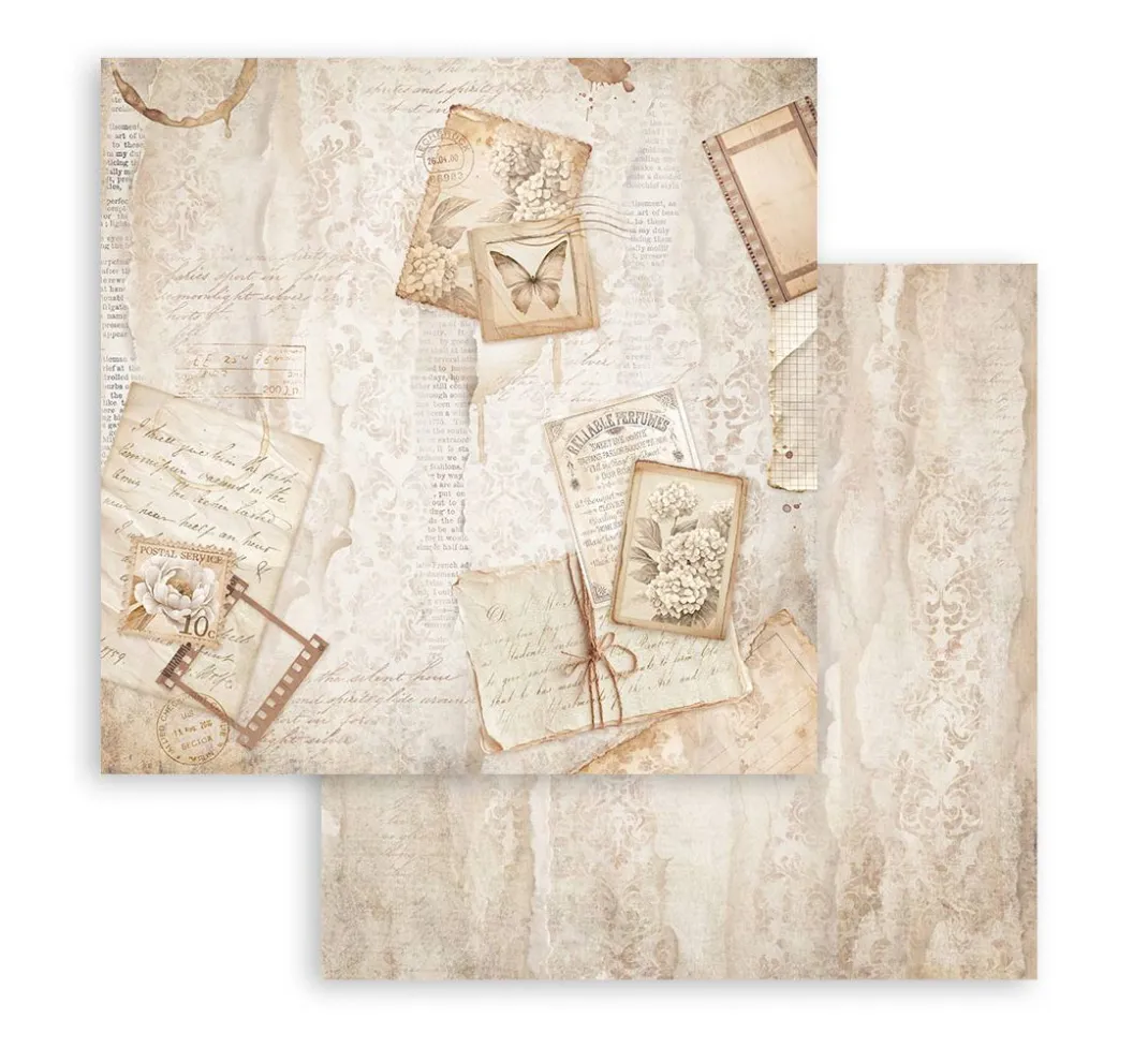 Stamperia Scrapbooking|Farb- & Motivblöcke>Scrapbook-Block "Quiet Days"