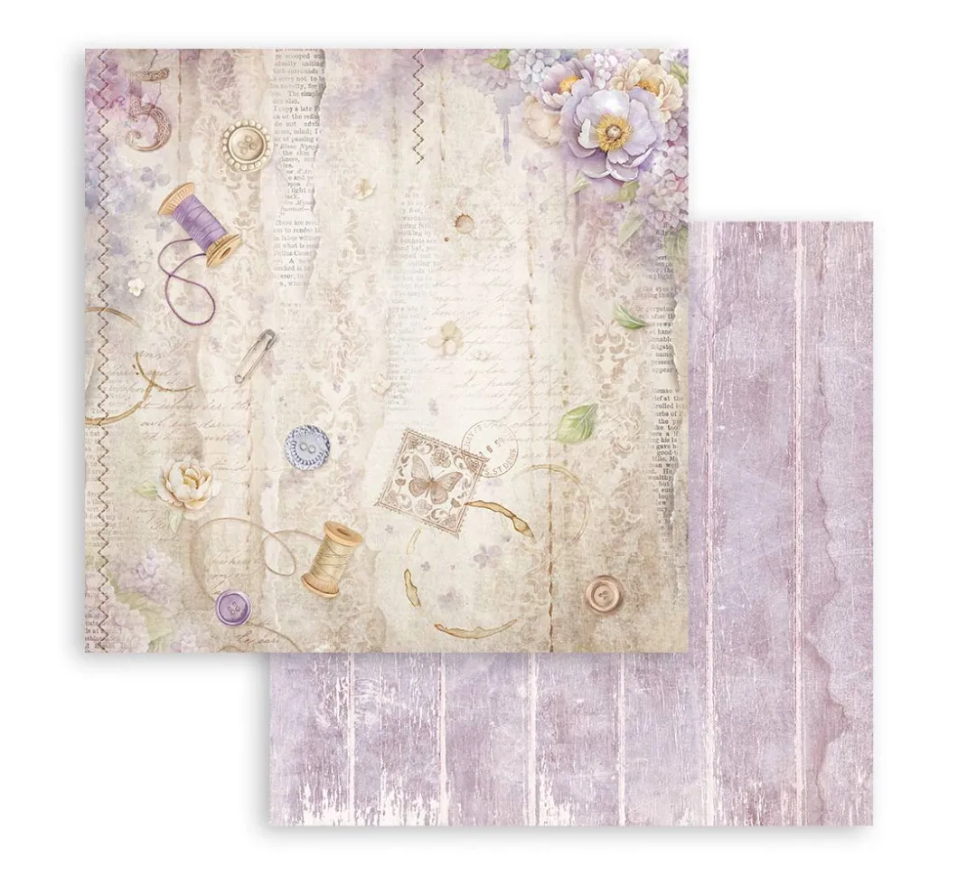 Stamperia Scrapbooking|Farb- & Motivblöcke>Scrapbook-Block "Quiet Days"