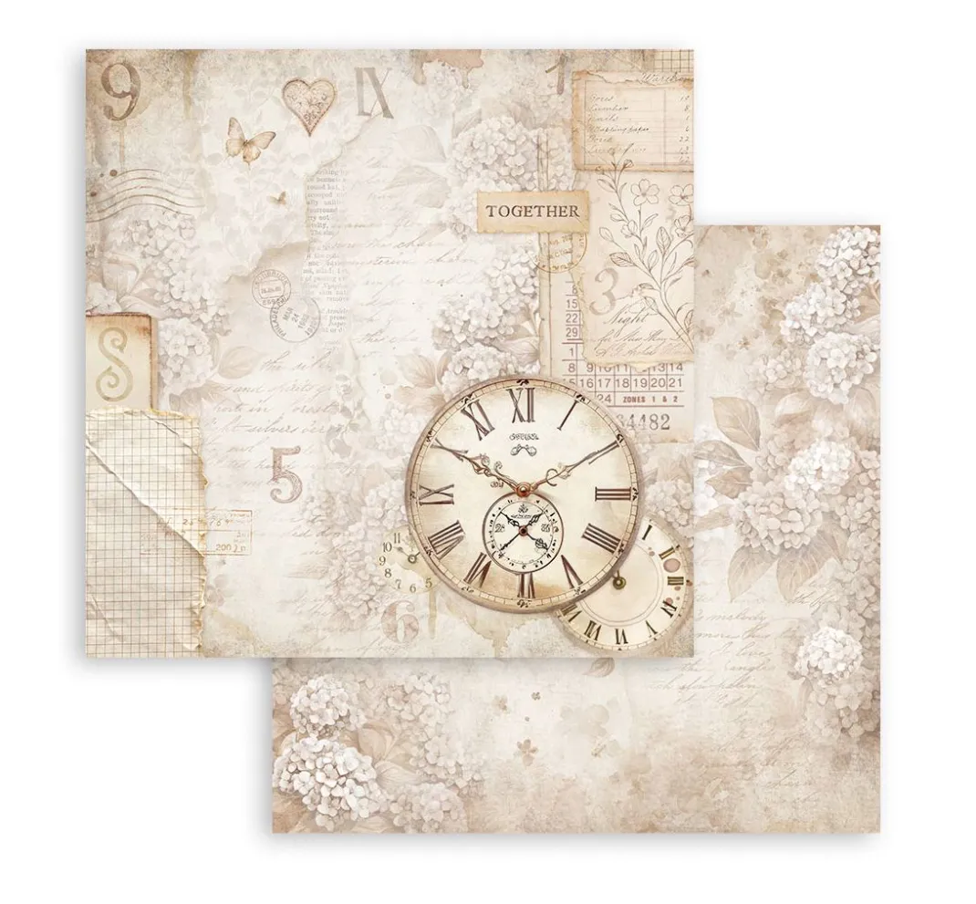 Stamperia Scrapbooking|Farb- & Motivblöcke>Scrapbook-Block "Quiet Days"