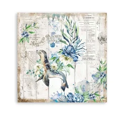 Stamperia Farb- & Motivblöcke|Scrapbooking>Scrapbook-Block "Sea Dream"
