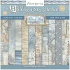 Stamperia Farb- & Motivblöcke|Scrapbooking>Scrapbook-Block "Silent Sea Backgrounds"