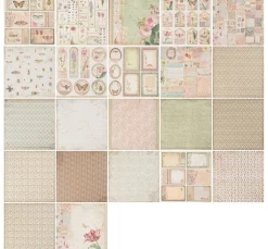 Stamperia Farb- & Motivblöcke|Scrapbooking>Scrapbook-Block "Spring Botanic"