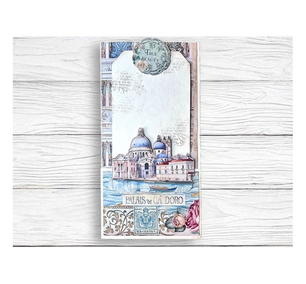 Stamperia Farb- & Motivblöcke|Scrapbooking>Scrapbook-Block "Venice"