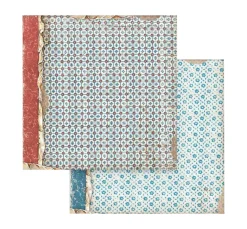 Stamperia Farb- & Motivblöcke|Scrapbooking>Scrapbook-Block "Vintage Library Backgrounds"