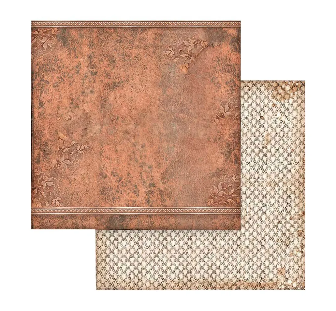 Stamperia Farb- & Motivblöcke|Scrapbooking>Scrapbook-Block "Vintage Library Backgrounds"