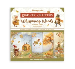 Stamperia Farb- & Motivblöcke|Scrapbooking>Scrapbook-Block "Whispering Woods"