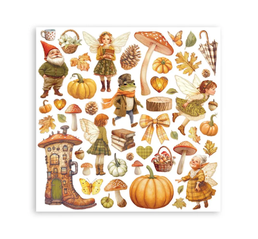 Stamperia Farb- & Motivblöcke|Scrapbooking>Scrapbook-Block "Whispering Woods"