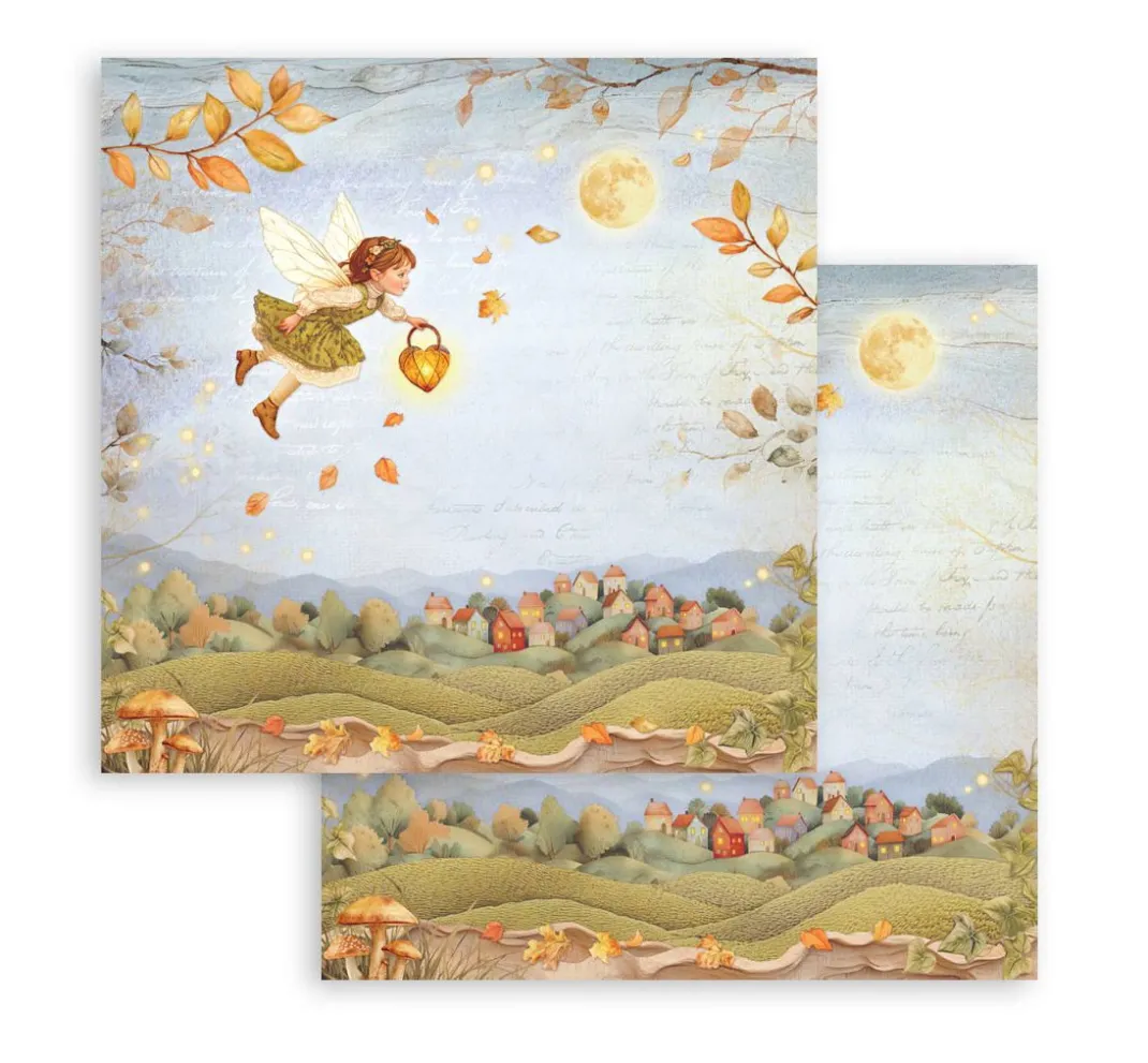 Stamperia Farb- & Motivblöcke|Scrapbooking>Scrapbook-Block "Whispering Woods"