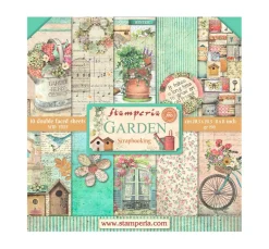 Stamperia Farb- & Motivblöcke|Scrapbooking>Scrapbooking Pad "Garden"