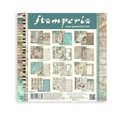 Stamperia Farb- & Motivblöcke|Scrapbooking>Scrapbooking Pad "Music"