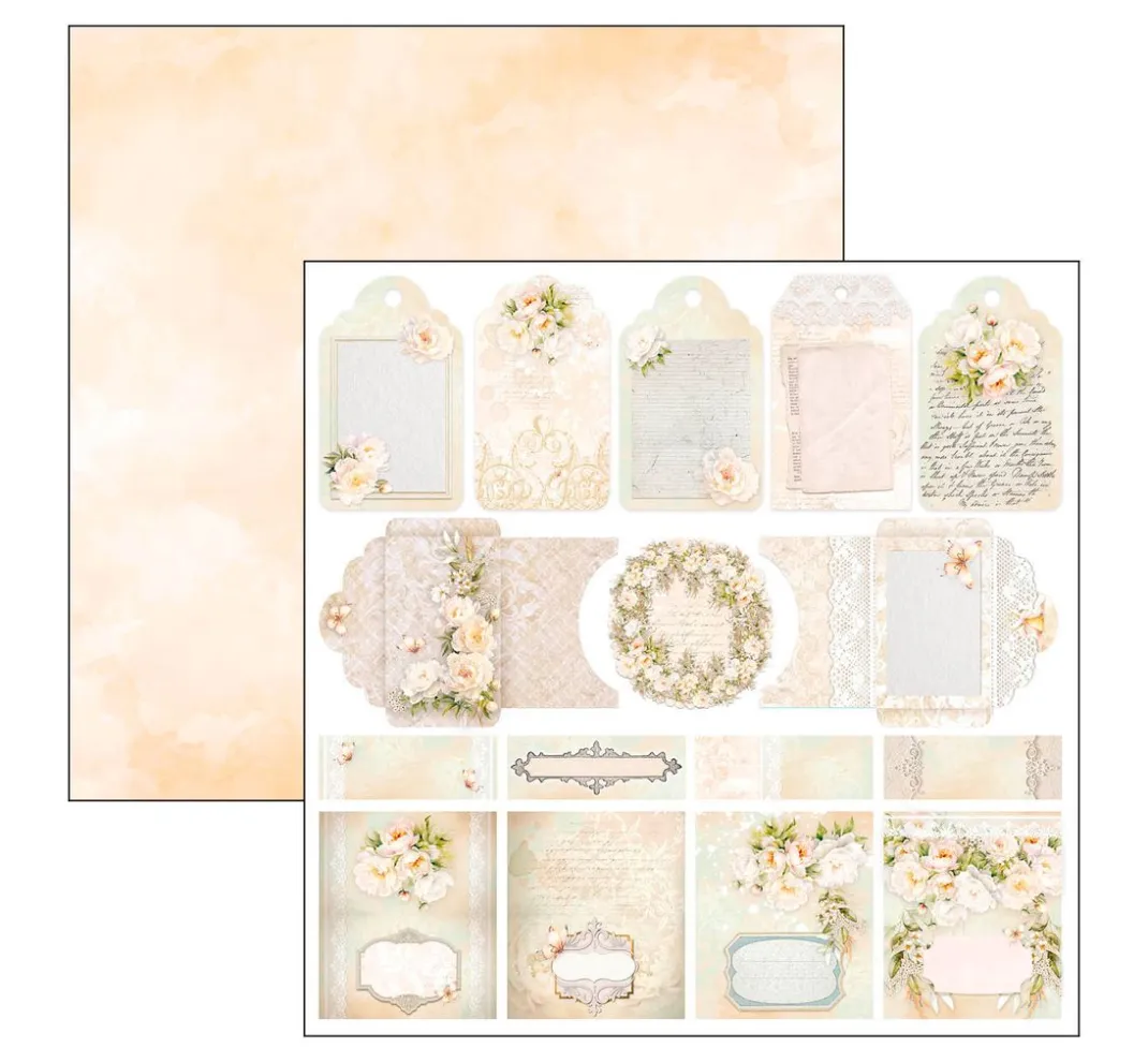Ciao Bella Farb- & Motivblöcke|Scrapbooking>Scrapbook-Papier "Always & Forever"