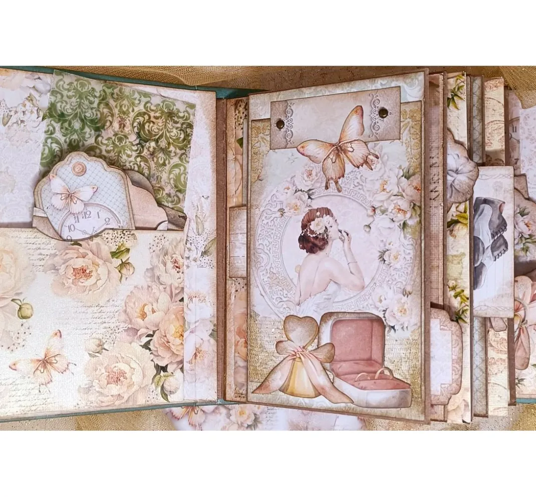 Ciao Bella Farb- & Motivblöcke|Scrapbooking>Scrapbook-Papier "Always & Forever"