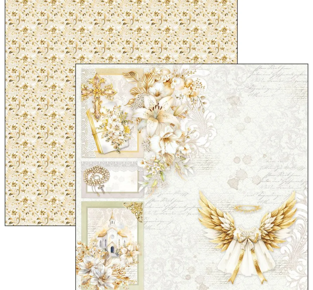 Ciao Bella Farb- & Motivblöcke|Scrapbooking>Scrapbook-Papier "Blessing Day"