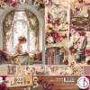 Ciao Bella Scrapbooking|Farb- & Motivblöcke>Scrapbook-Papier "Book Lovers"