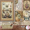 Ciao Bella Farb- & Motivblöcke|Scrapbooking>Scrapbook-Papier "Cabinet of Curiosities"
