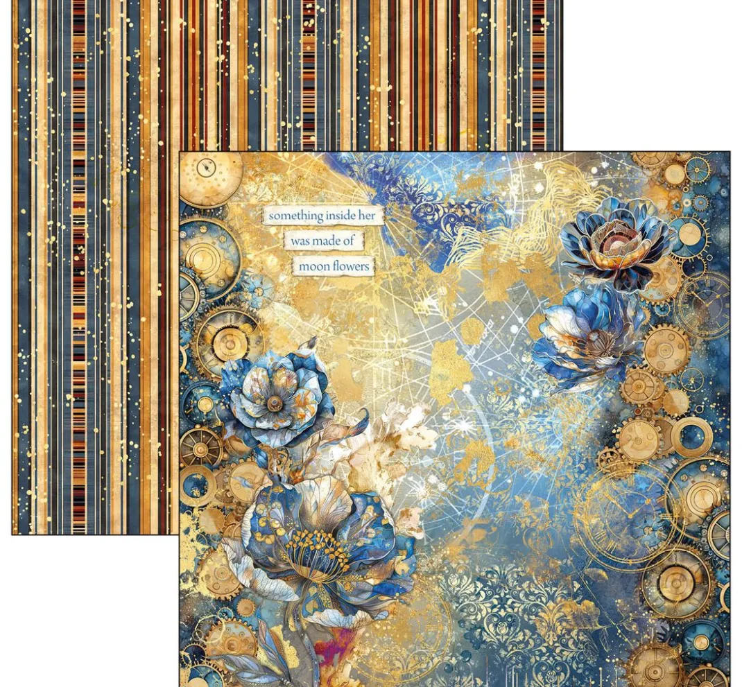 Ciao Bella Farb- & Motivblöcke|Scrapbooking>Scrapbook-Papier "Celestial"