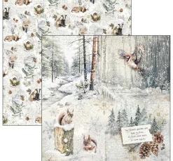 Ciao Bella Farb- & Motivblöcke|Scrapbooking>Scrapbook-Papier "Forest Tales"