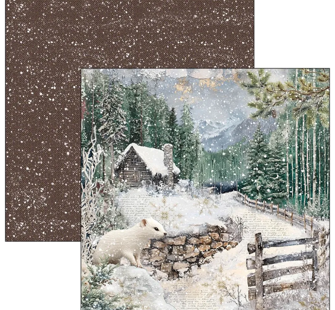 Ciao Bella Farb- & Motivblöcke|Scrapbooking>Scrapbook-Papier "Forest Tales"