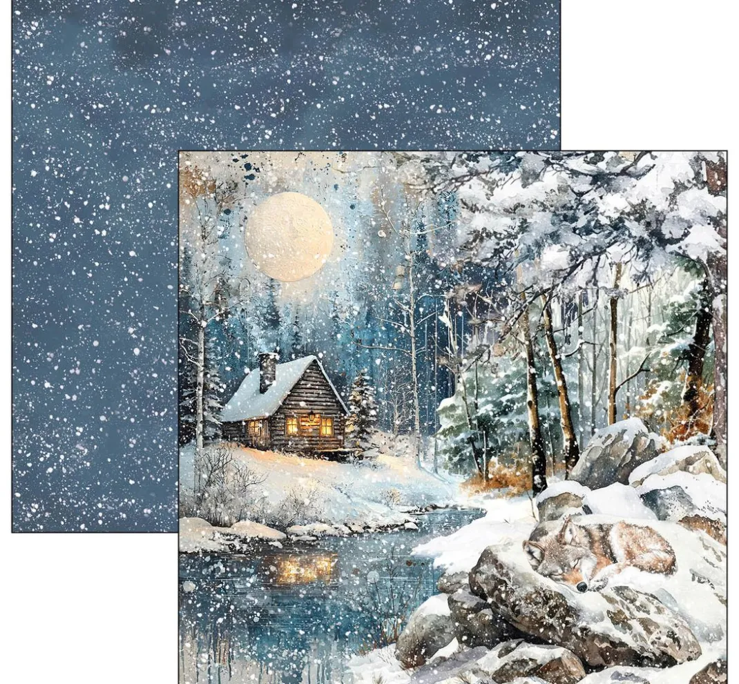 Ciao Bella Farb- & Motivblöcke|Scrapbooking>Scrapbook-Papier "Forest Tales"