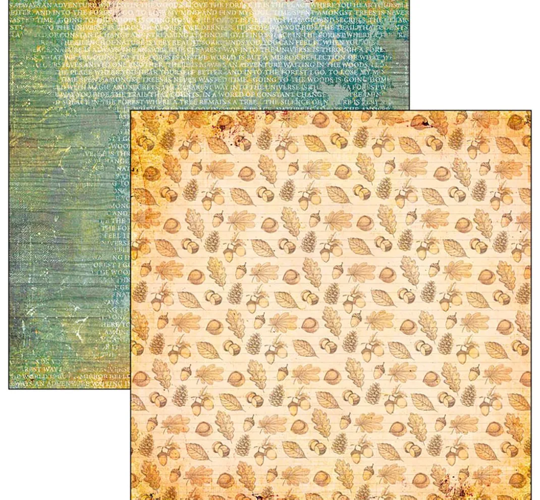 Kinder Ciao Bella Papier|Farb- & Motivblöcke>Scrapbook-Papier "Into the Wild"