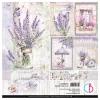 Ciao Bella Farb- & Motivblöcke|Scrapbooking>Scrapbook-Papier "Morning in Provence"