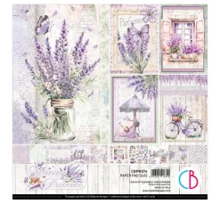 Ciao Bella Farb- & Motivblöcke|Scrapbooking>Scrapbook-Papier "Morning in Provence"