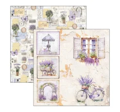 Ciao Bella Farb- & Motivblöcke|Scrapbooking>Scrapbook-Papier "Morning in Provence"
