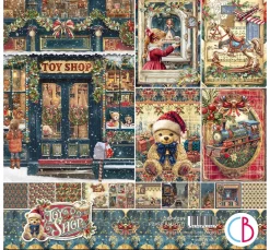Ciao Bella Scrapbooking>Scrapbook-Papier "Toy Shop"