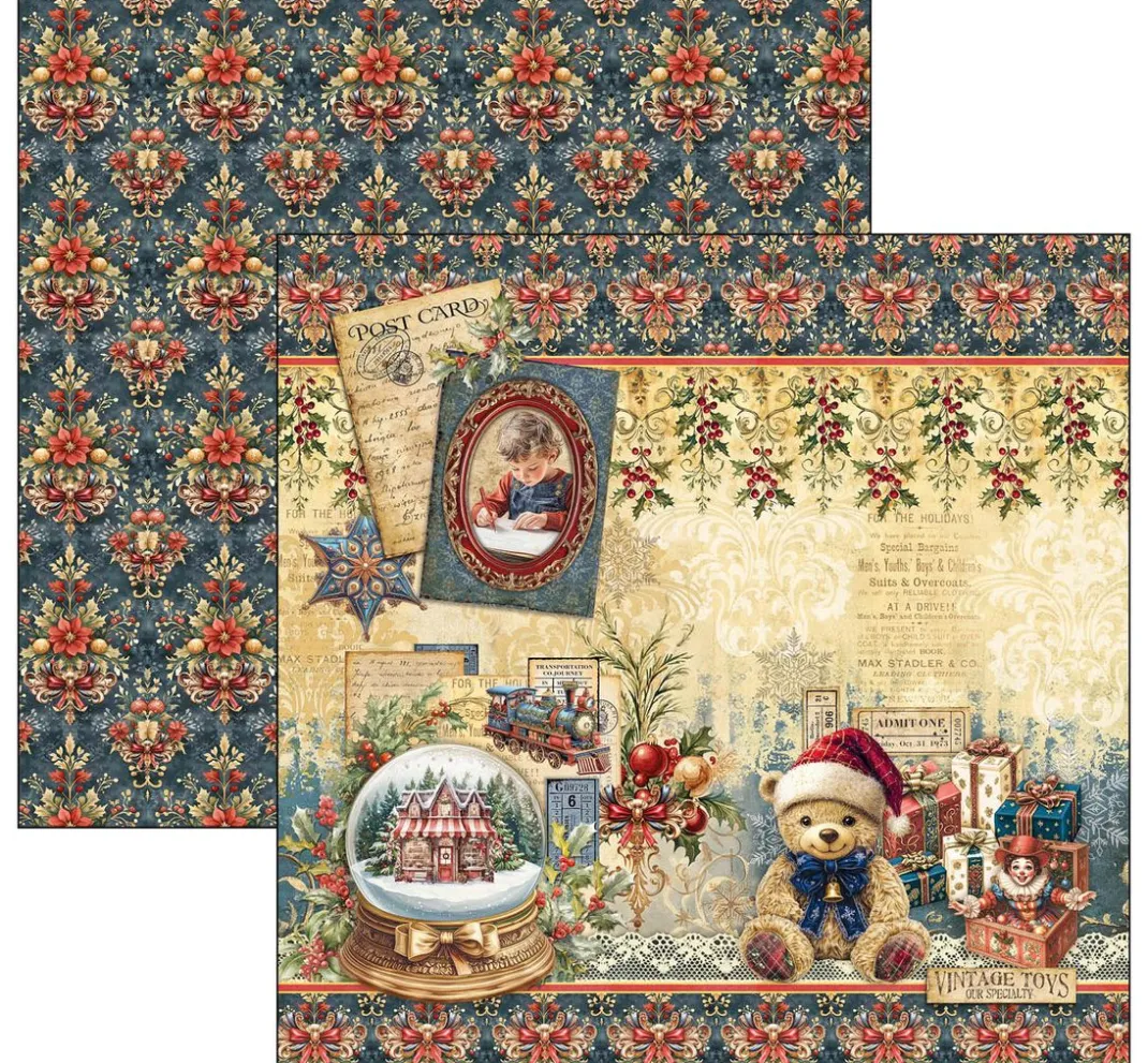 Ciao Bella Scrapbooking>Scrapbook-Papier "Toy Shop"