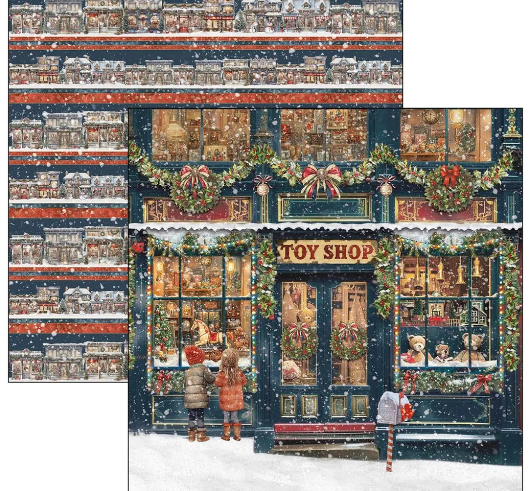 Ciao Bella Scrapbooking>Scrapbook-Papier "Toy Shop"