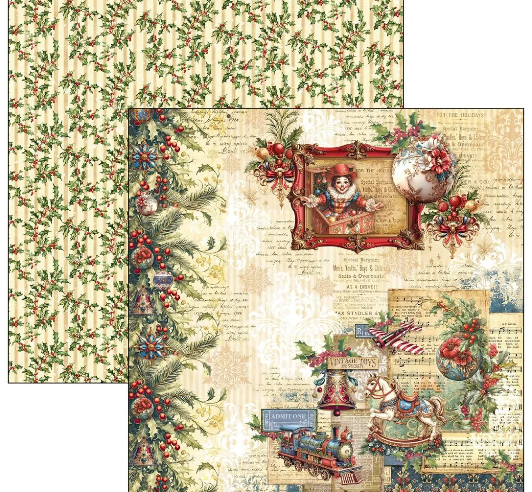 Ciao Bella Scrapbooking>Scrapbook-Papier "Toy Shop"