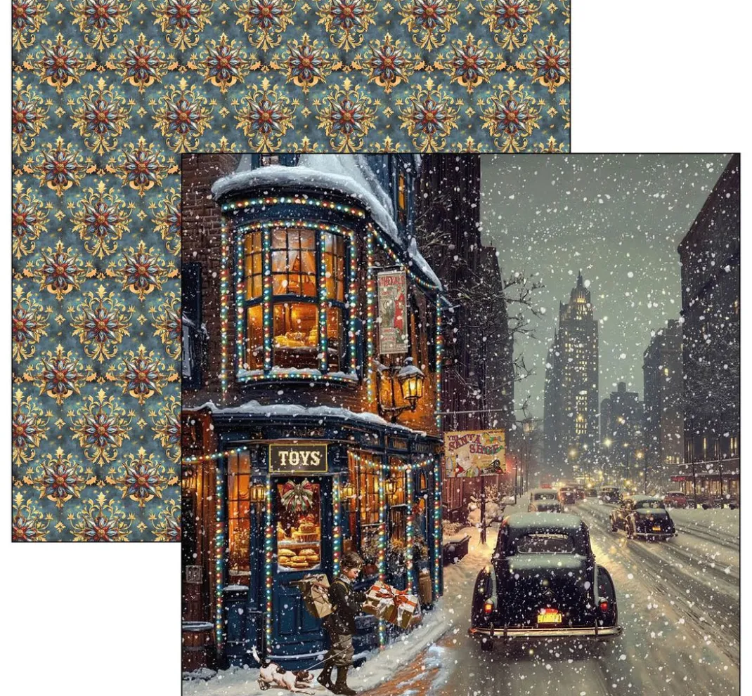 Ciao Bella Scrapbooking>Scrapbook-Papier "Toy Shop"