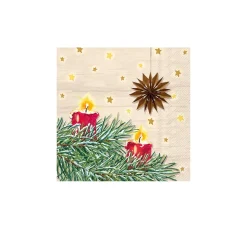 IHR Weihnachten|Serviettentechnik>Serviette "Advent Feeling"