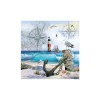 Ambiente Maritim|Serviettentechnik>Serviette "Ankerplatz"