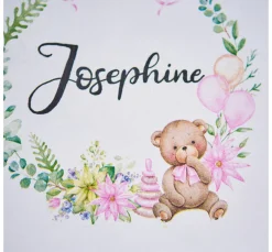Ambiente Anlässe|Serviettentechnik>Serviette "Baby Teddy"