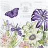 HOME FASHION Sommer|Serviettentechnik>Serviette "Beau Jardin"