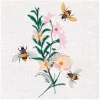 Paper+Design Frühling|Serviettentechnik>Serviette "Bienenausflug"