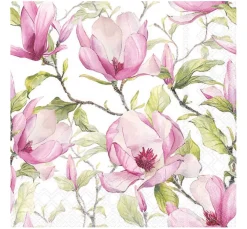 Ambiente Frühling|Serviettentechnik>Serviette "Blooming Magnolia"