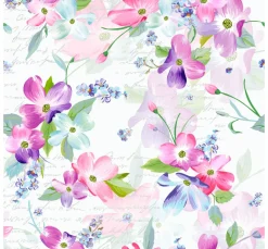 Paper+Design Frühling|Serviettentechnik>Serviette "Blütenzauber"