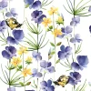 Paper+Design Frühling|Serviettentechnik>Serviette "Blue Blossoms"