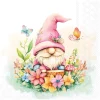 Ambiente Serviettentechnik|Frühling>Serviette "Charming Gnome"