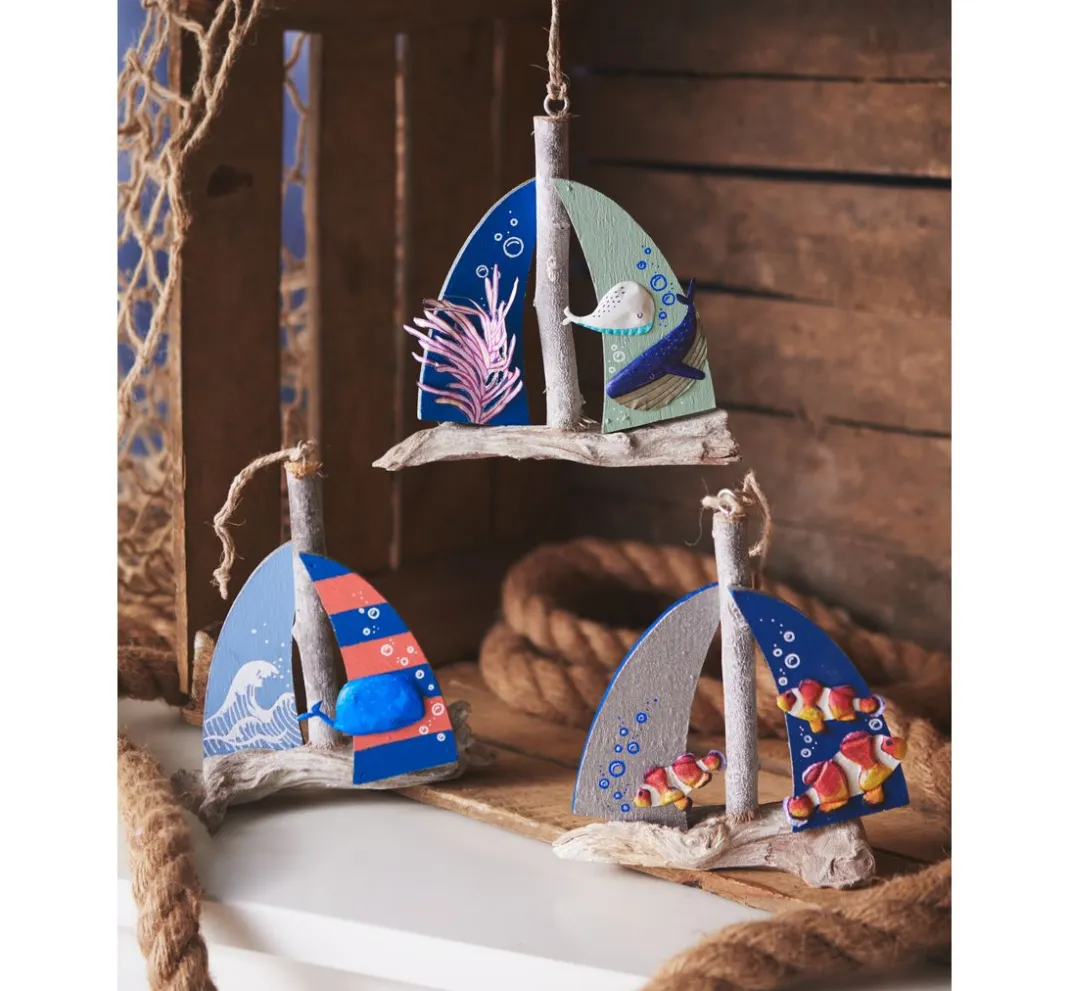 Paper+Design Maritim|Serviettentechnik>Serviette "Clownfische"