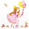 HOME FASHION Anlässe|Alltäglich>Serviette "Cute Princess"