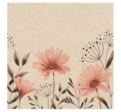 HOME FASHION Sommer|Frühling>Serviette "Delicate Flowers"