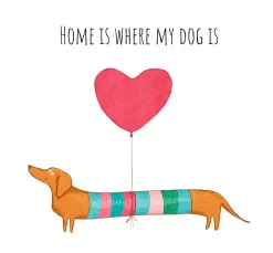 Paper+Design Alltäglich|Serviettentechnik>Serviette "Dog Home"