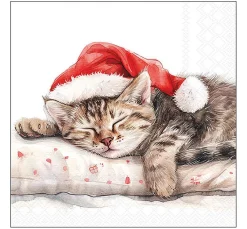 Ambiente Weihnachten|Serviettentechnik>Serviette "Dreaming About X-Mas"